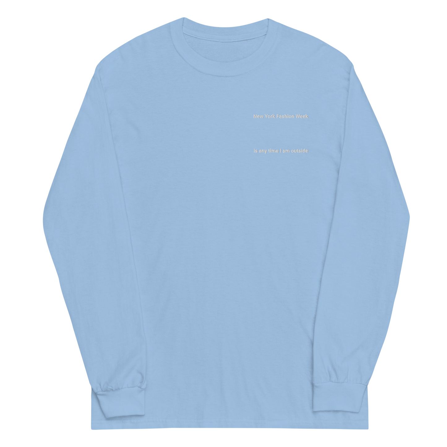 NYFW long sleeve